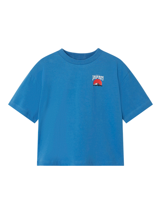 NMMFRIGGE T-Shirts & Tops - Blue Jasper