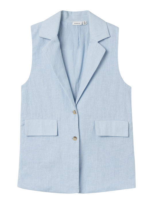 NKFFALINNEN Tailoring - Chambray Blue