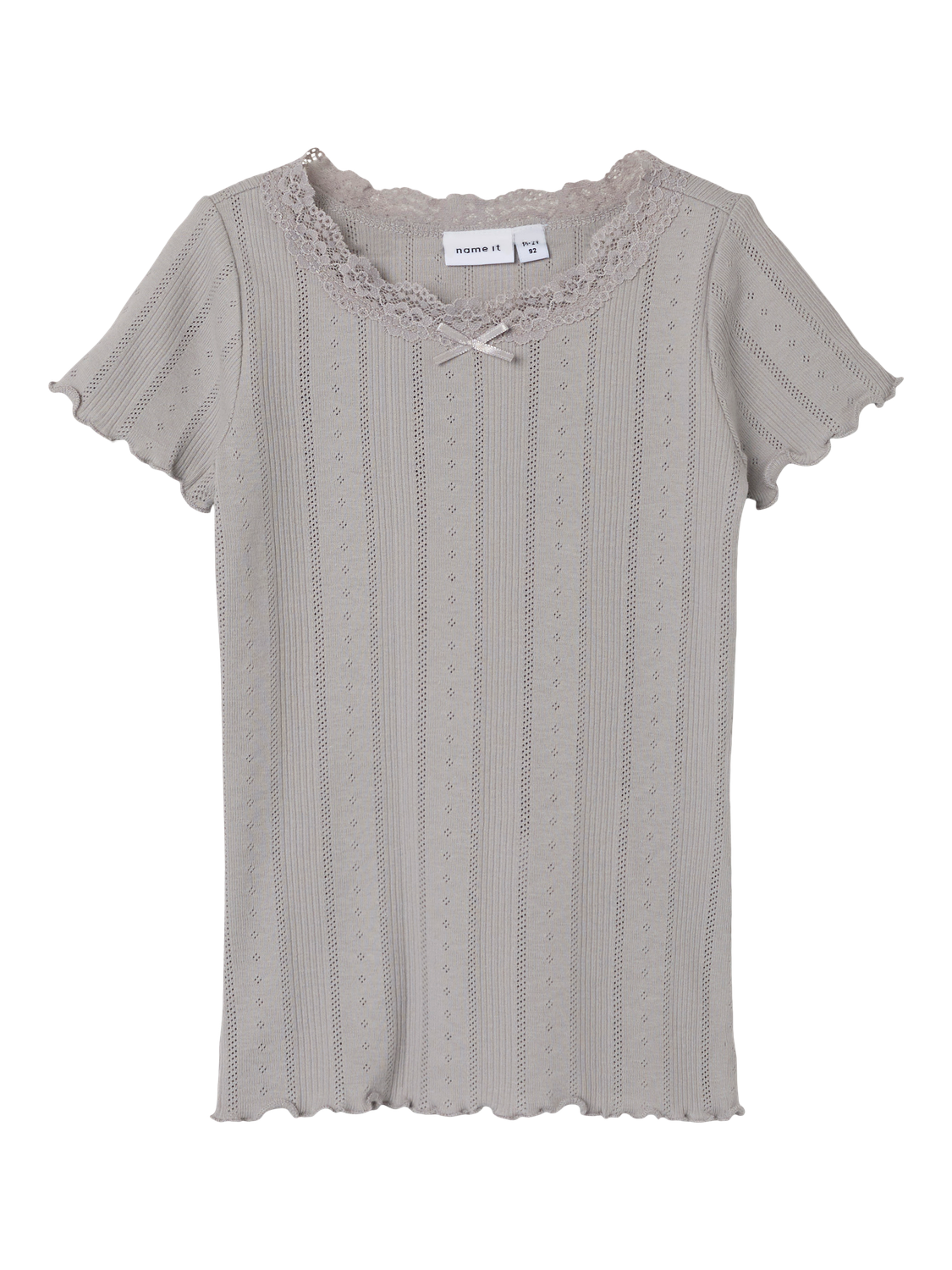 NMFFREDA T-Shirts & Tops - Opal Gray