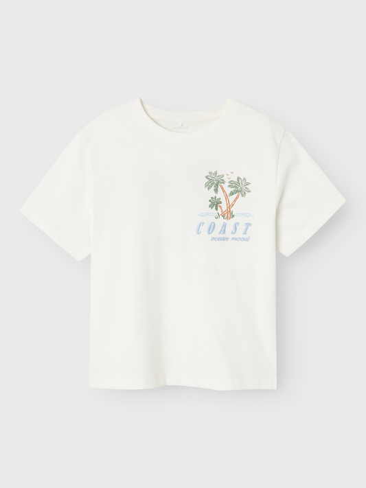 NKMHEJMAN T-Shirts & Tops - Marshmallow