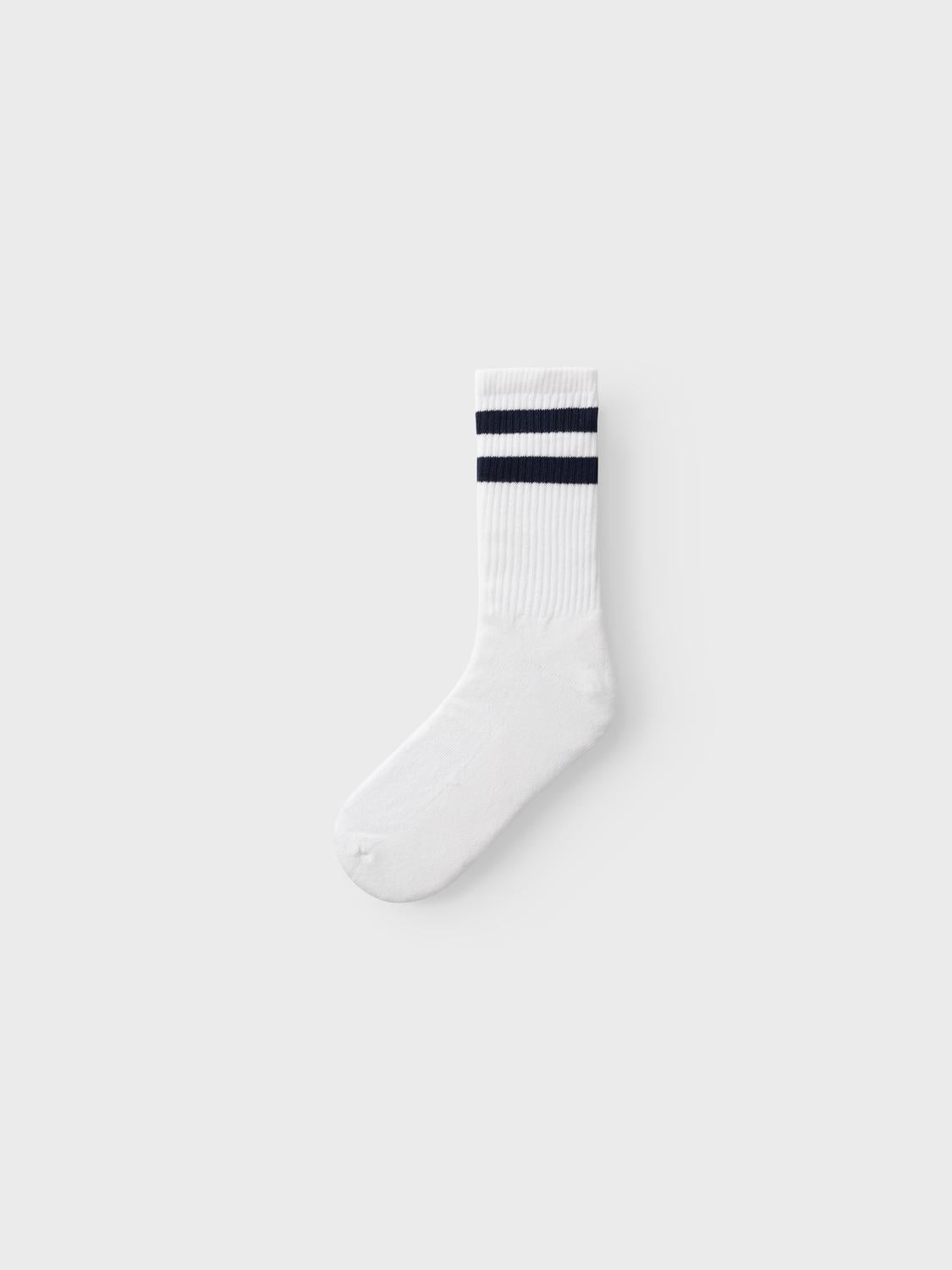 NKMBRYAN Socks - Bright White