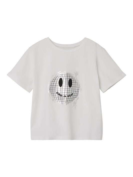 NKFSENIA T-Shirts & Tops - Silver