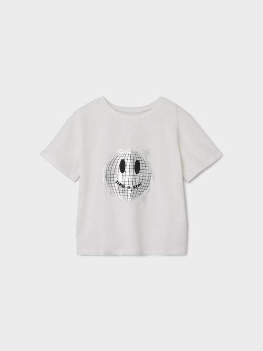 NKFSENIA T-Shirts & Tops - Silver