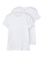 NKMT-SHIRT T-shirts & Tops - Bright White
