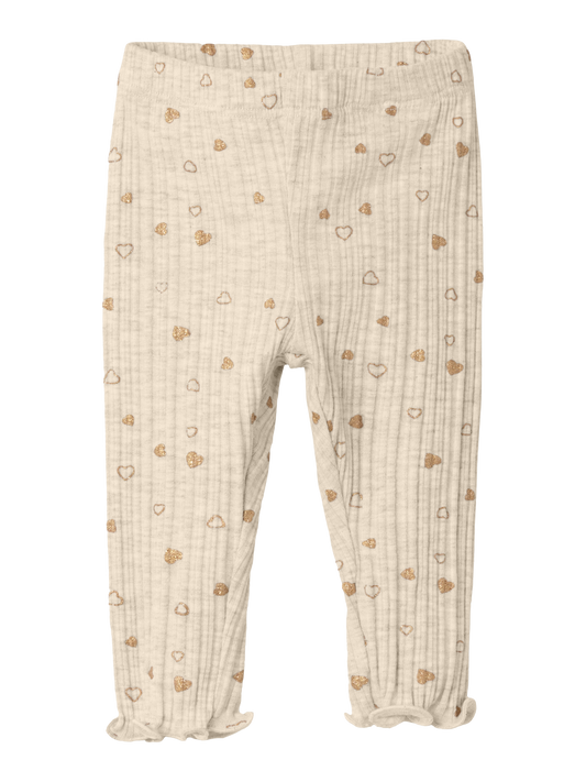 NBFROYANE Trousers - Buttercream