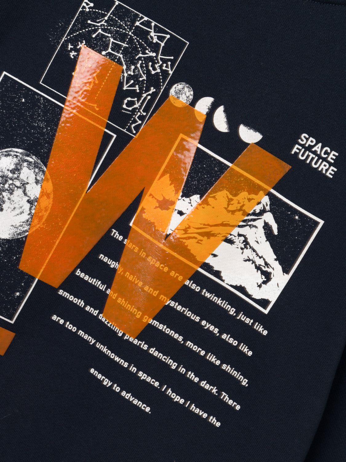 NKMLOLIVER Sweatshirts - Dark Sapphire