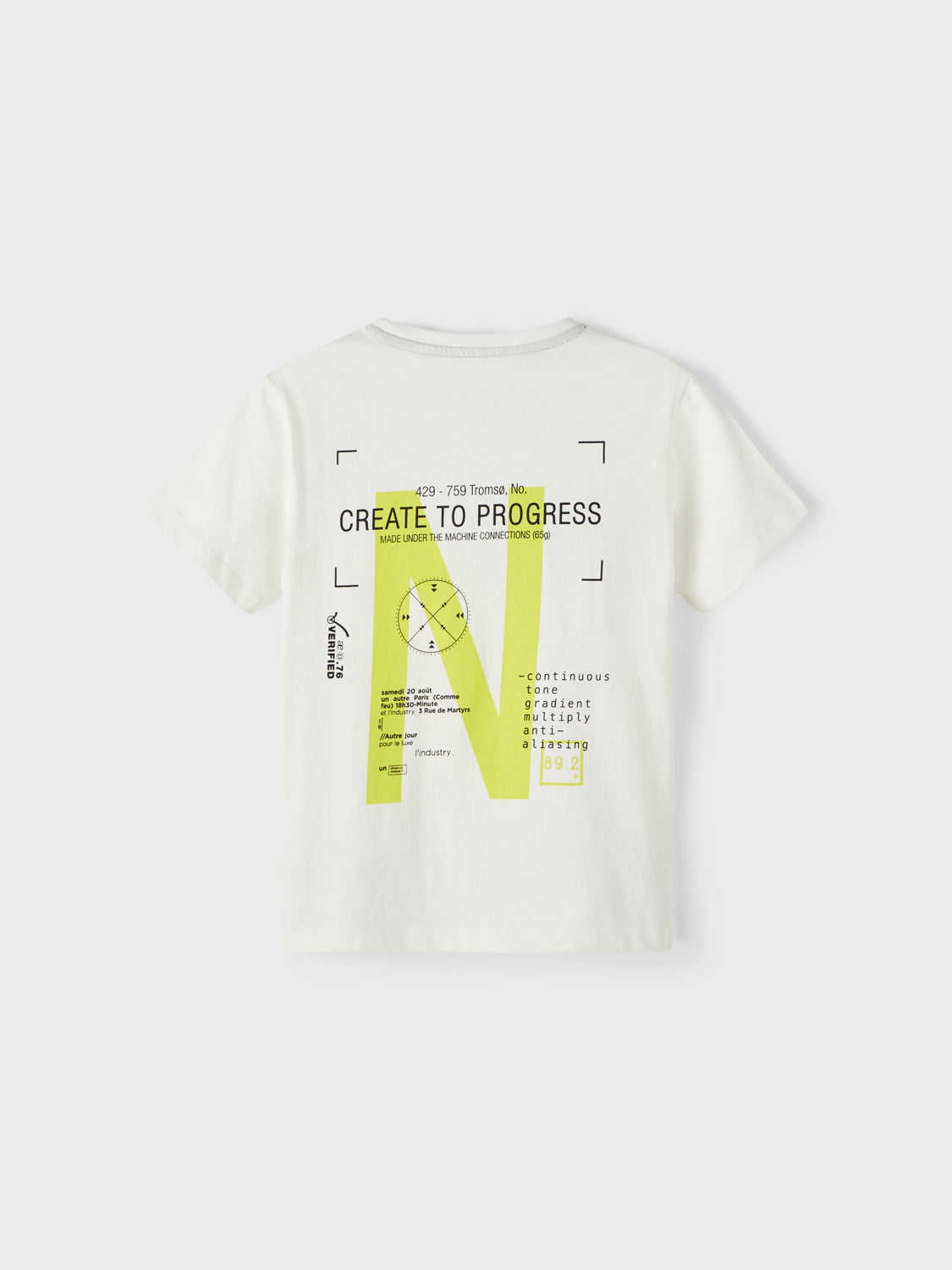 NKMKOMAN T-Shirts & Tops - White Alyssum
