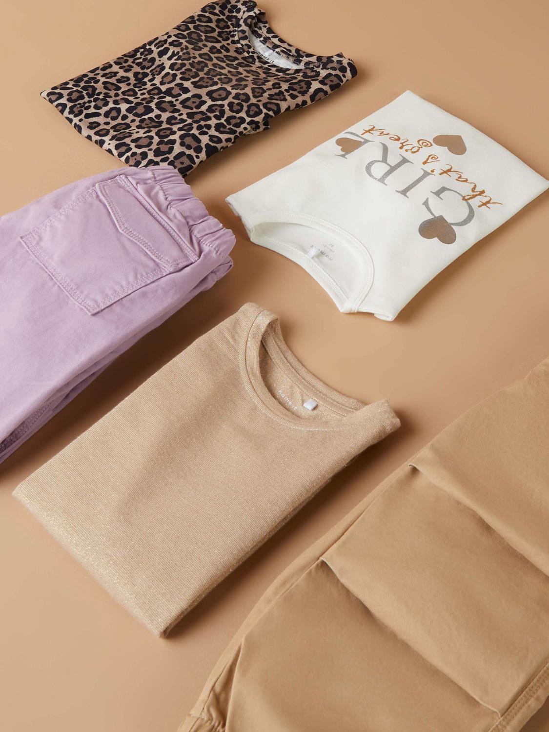 NMFSOSANNA T-Shirts & Tops - Gilded Beige