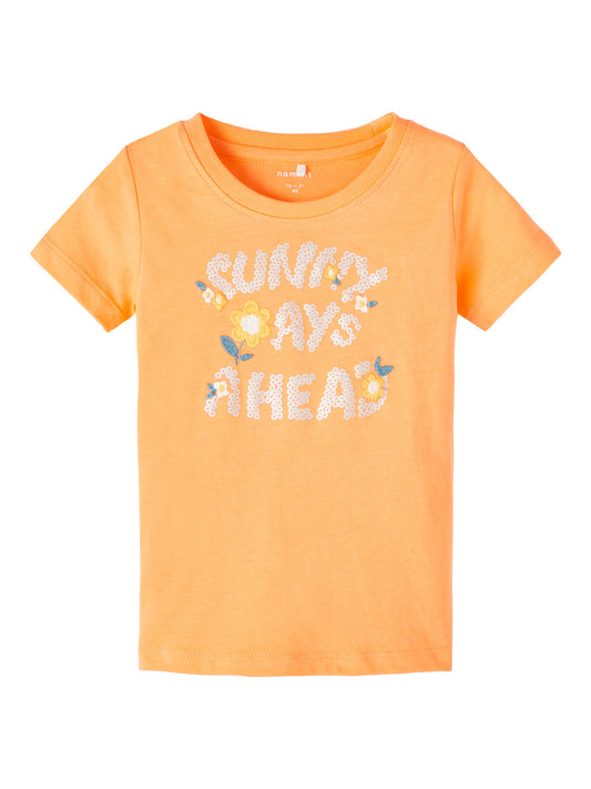 NMFHERMINE T-Shirts & Tops - Mock Orange