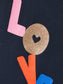 NMFLOVISA T-Shirts & Tops - Dark Sapphire