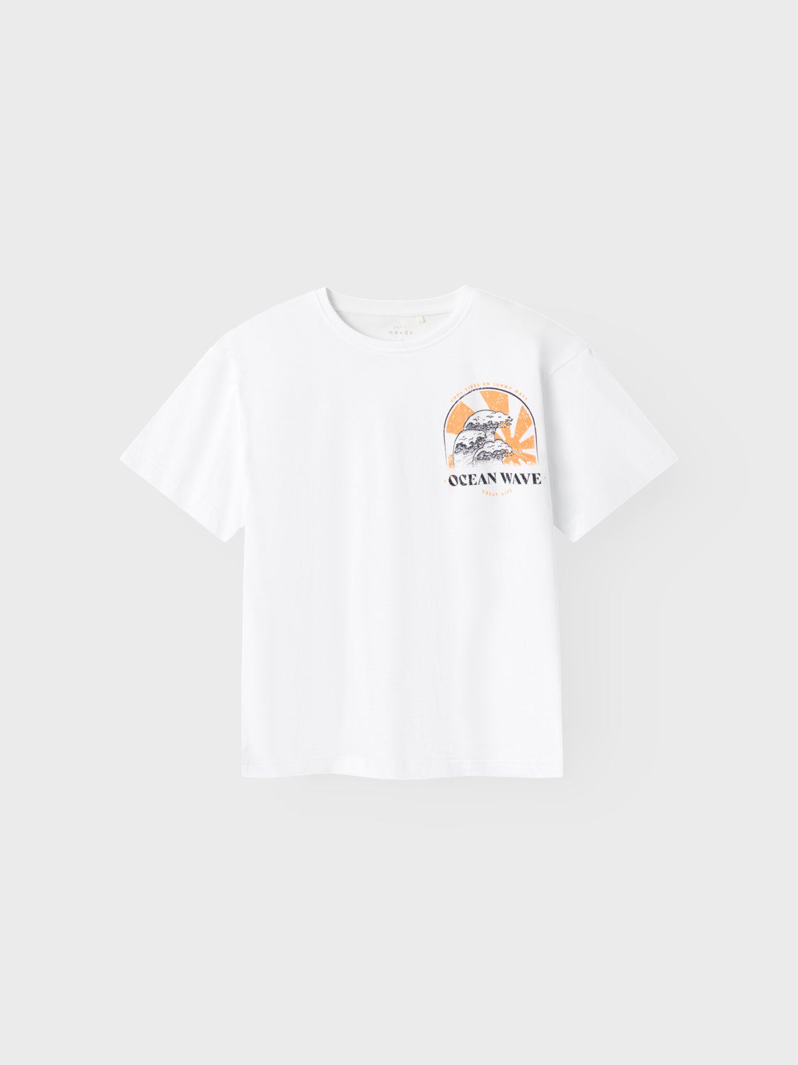 NKMVAGNO T-Shirts & Tops - Bright White