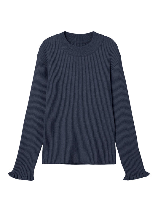 NKFVIANNA Knit - Dark Sapphire