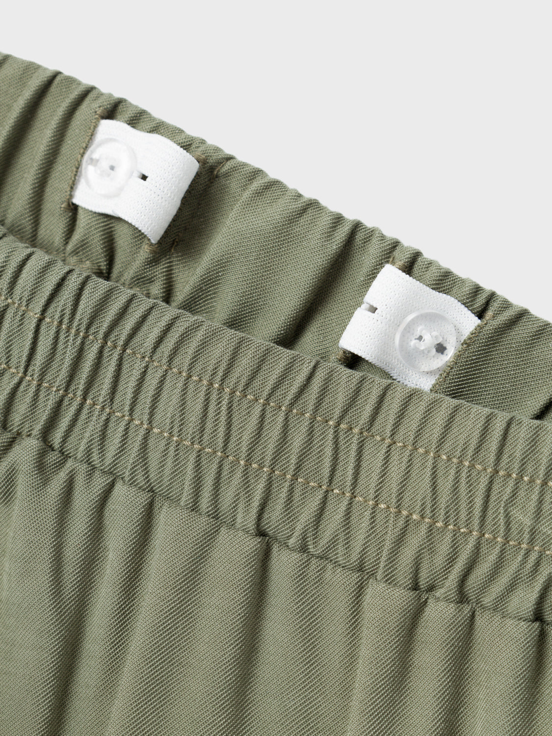 NKFBELLA Trousers - Deep Lichen Green