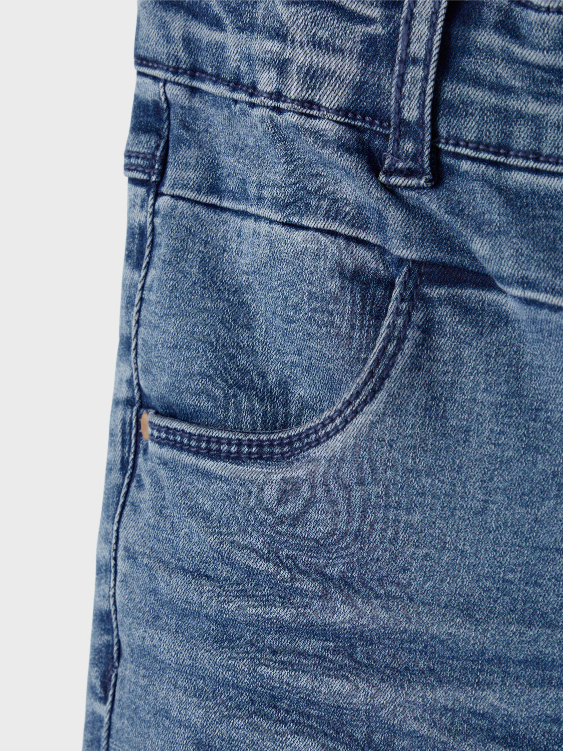 NKFPOLLY Jeans - Medium Blue Denim