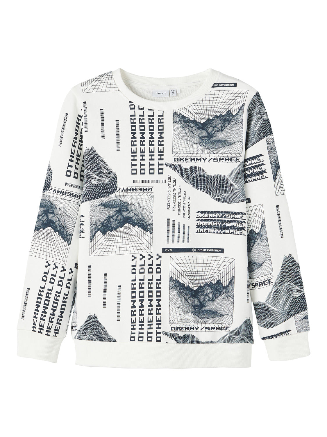 NKMLOLUMBO Sweatshirts - White Alyssum