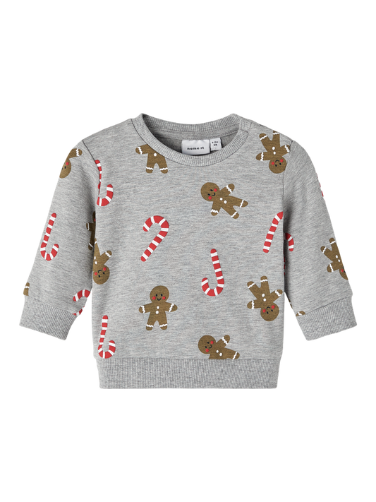 NBNRICHRIST Sweatshirts - Grey Melange