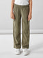NKFBELLA Trousers - Deep Lichen Green