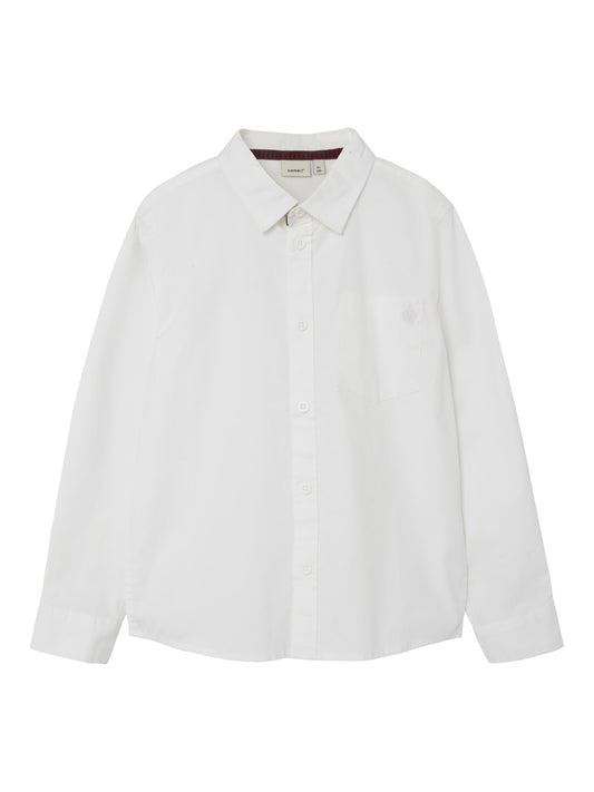 NKMNEFRED Shirts - Bright White