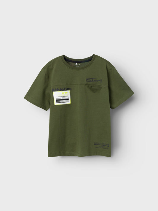 NKMKOMAN T-Shirts & Tops - Rifle Green