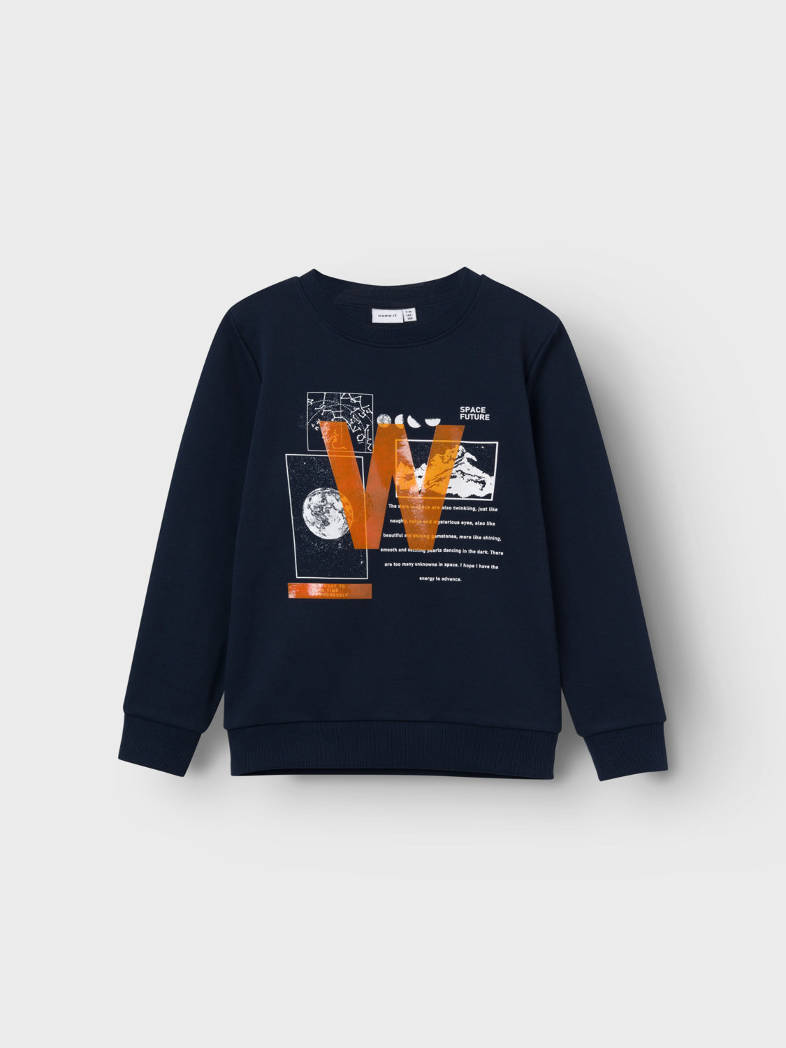 NKMLOLIVER Sweatshirts - Dark Sapphire