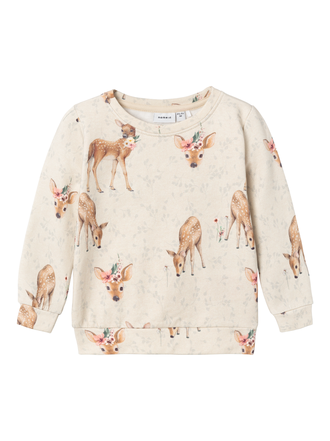 NMFOBAMBI Sweatshirts - Peyote Melange