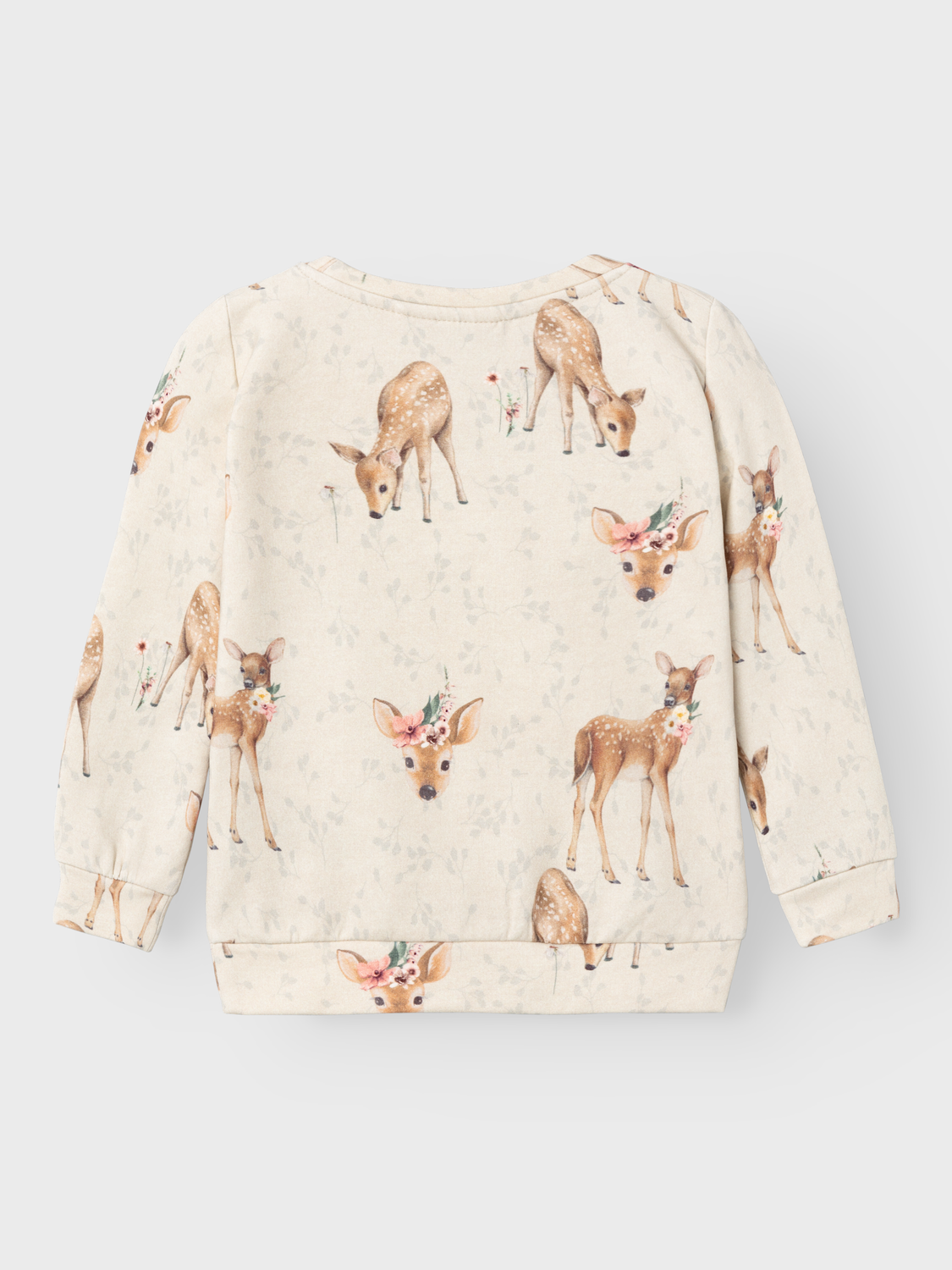 NMFOBAMBI Sweatshirts - Peyote Melange