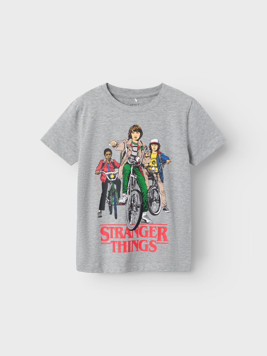 NKMASUR T-Shirts & Tops - Grey Melange