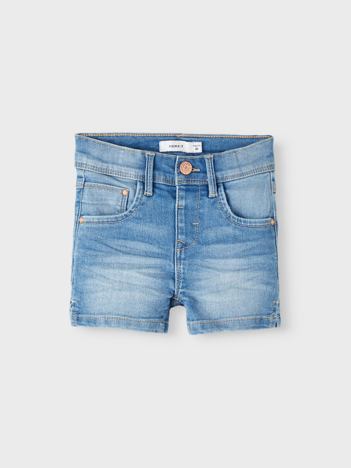 NMFSALLI Shorts - Medium Blue Denim