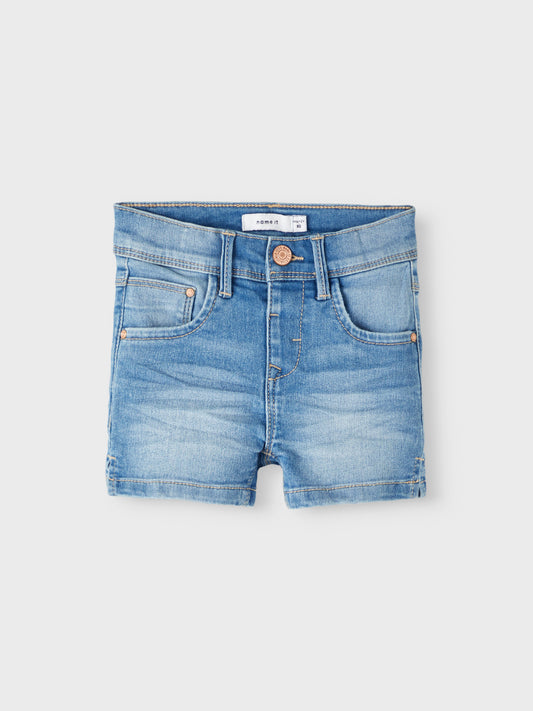 NMFSALLI Shorts - Medium Blue Denim