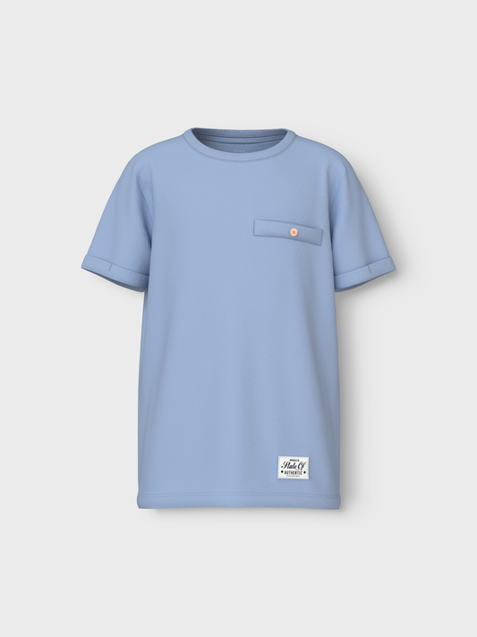 NKMVINCENT T-Shirts & Tops - Chambray Blue