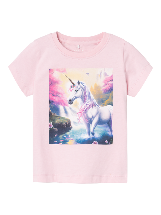 NMFVOTEA T-Shirts & Tops - Parfait Pink