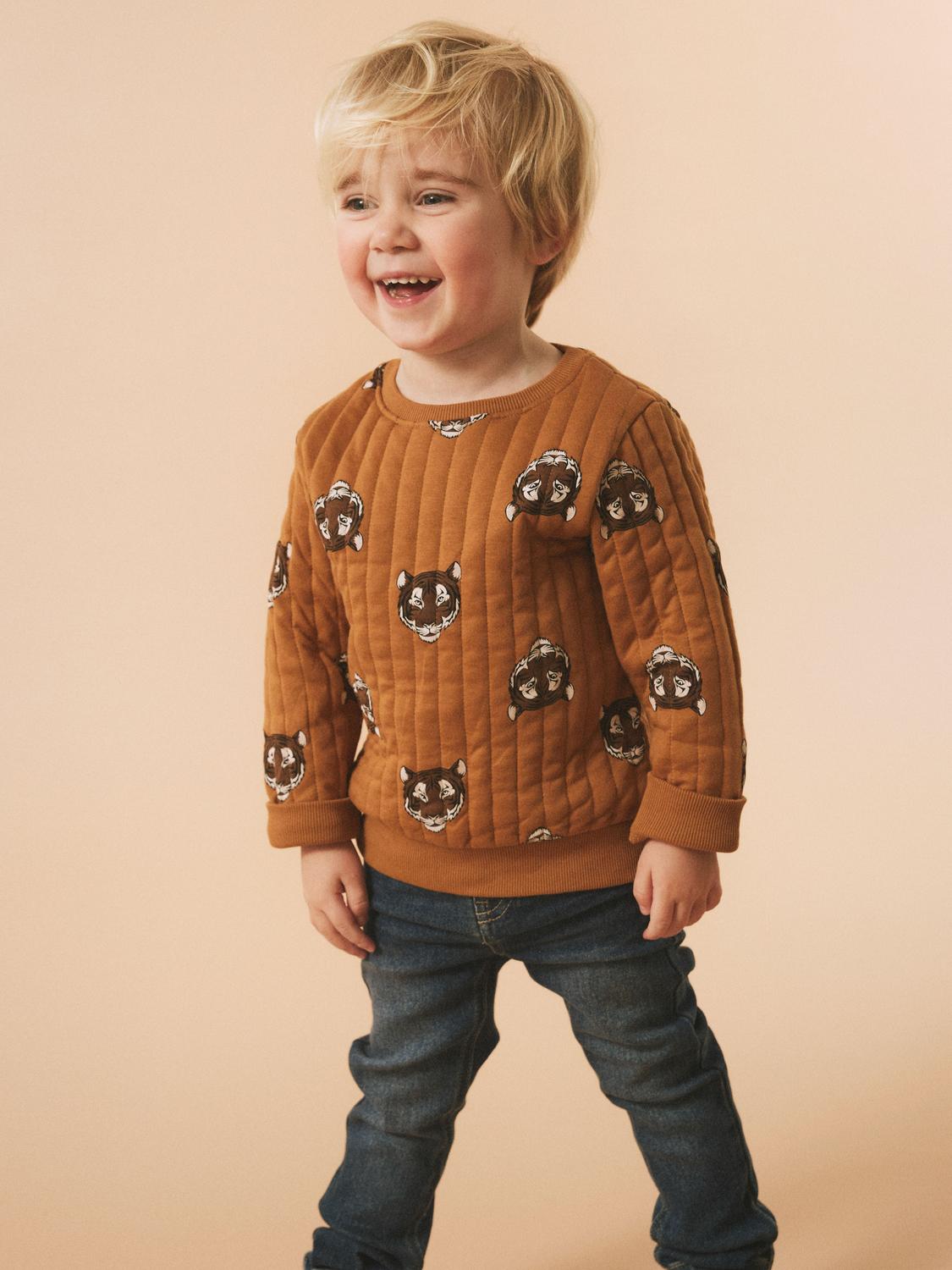 NMMSANDERS Sweatshirts - Bone Brown