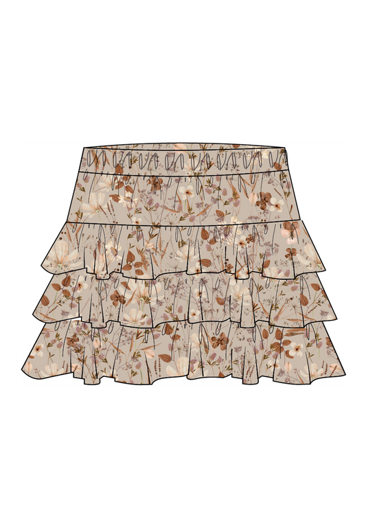 NMFNITARA Skirts - Oatmeal