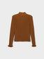 NKFRIAGLITTER Knit - Bone Brown