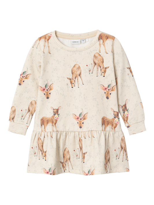 NMFOBAMBI Dresses - Peyote Melange