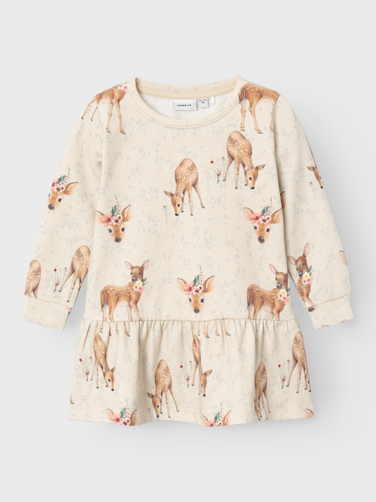 NMFOBAMBI Dresses - Peyote Melange
