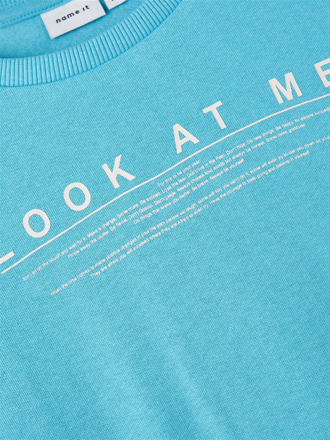 NKMOMANSO Sweatshirts - Blue Mist