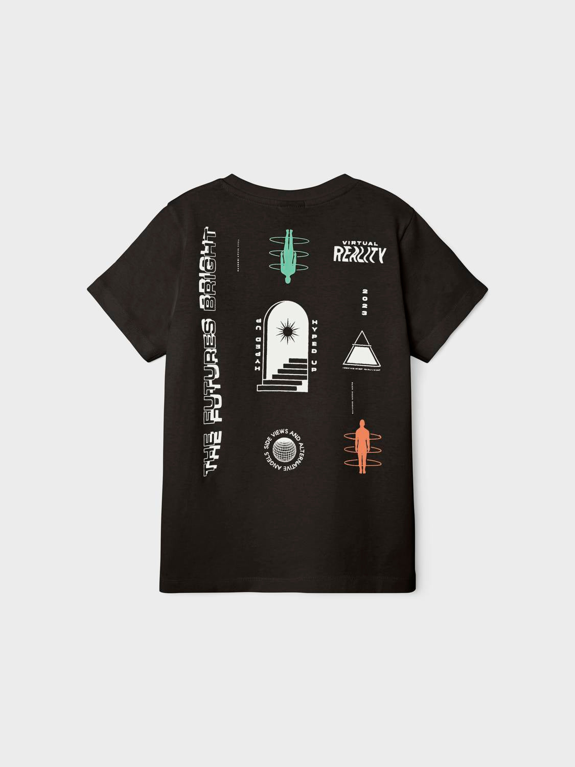 NKMOMAR T-Shirts & Tops - Black