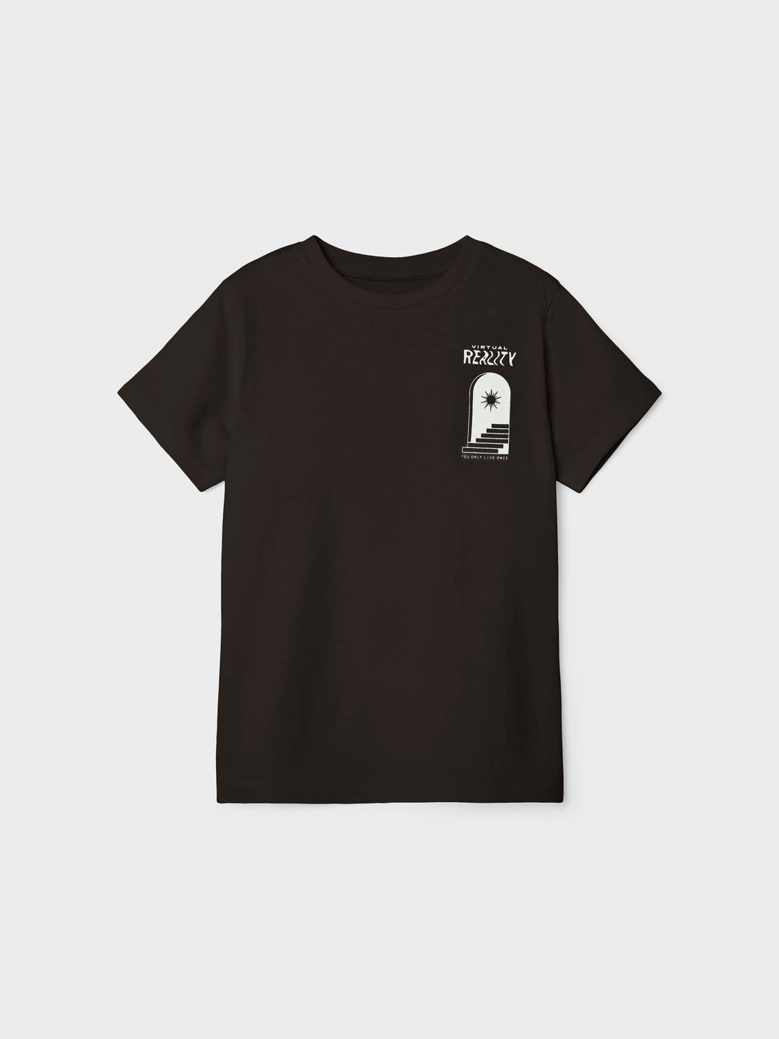NKMOMAR T-Shirts & Tops - Black