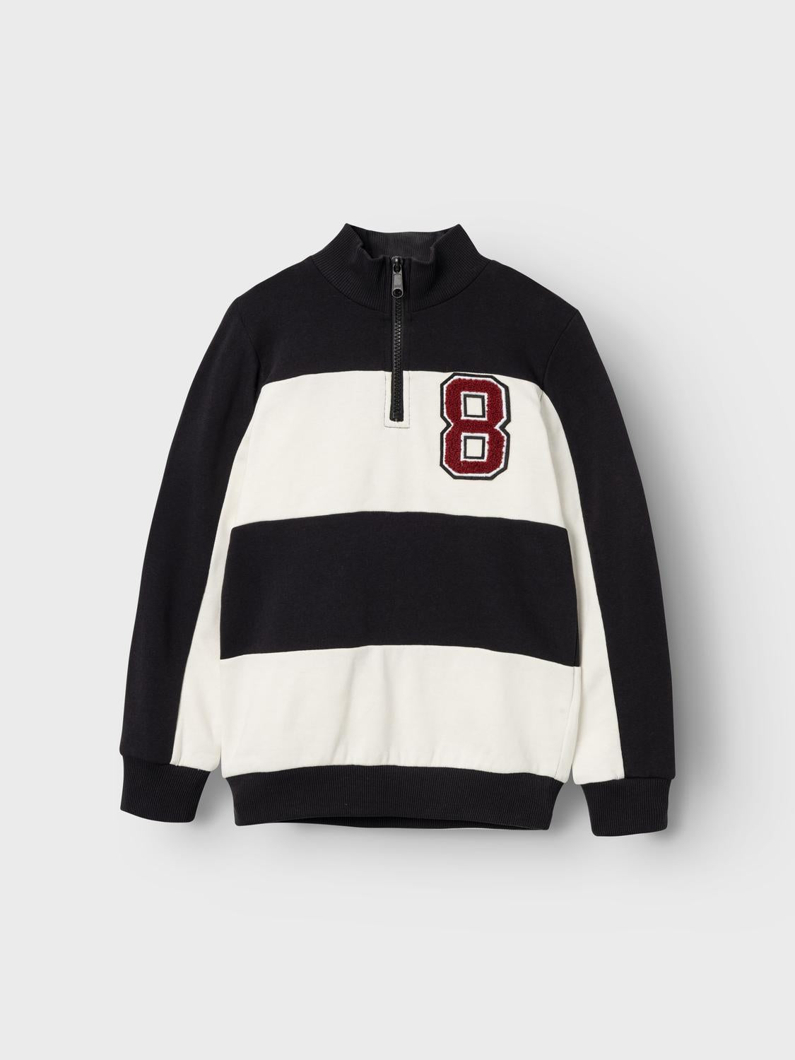 NKMROULADE Sweatshirts - Black