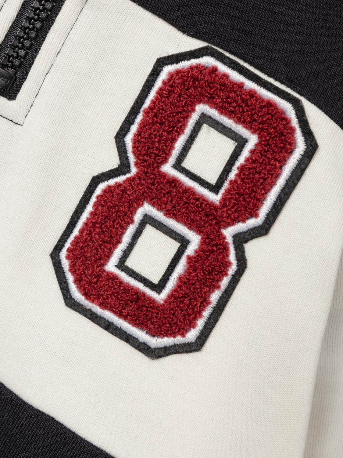 NKMROULADE Sweatshirts - Black