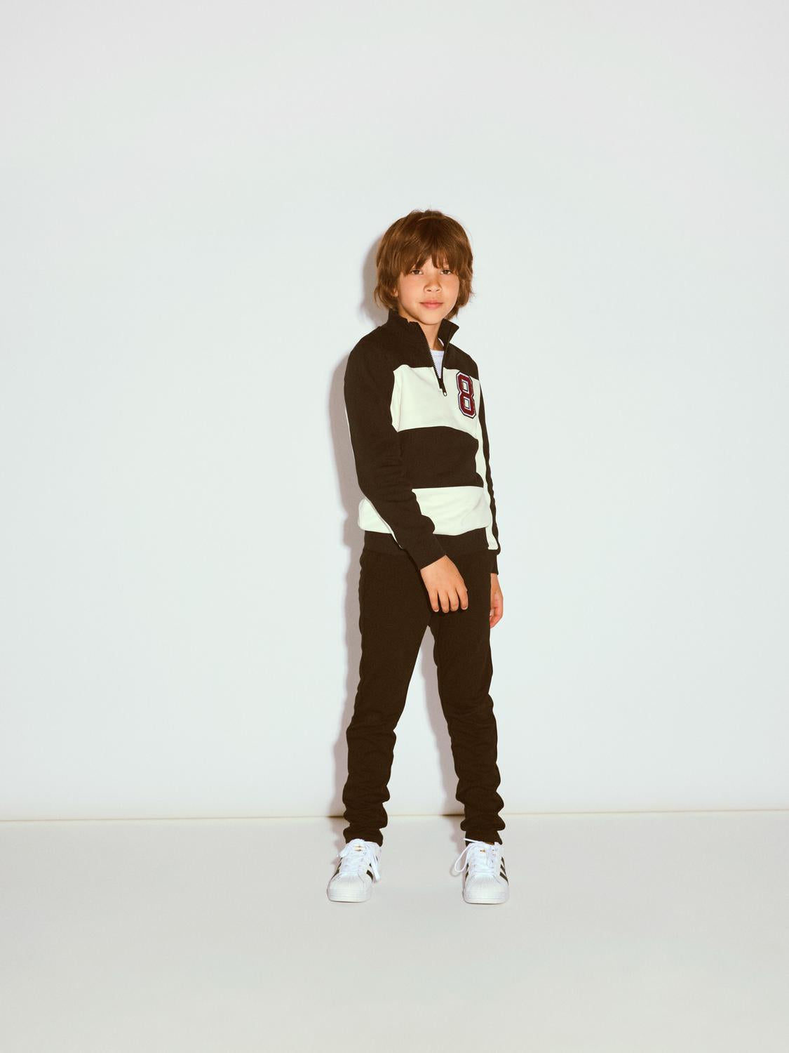 NKMROULADE Sweatshirts - Black