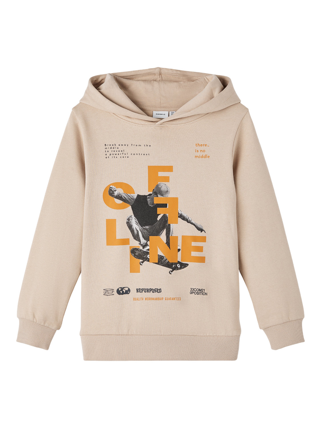 NKMODUNKE Sweatshirts - Oxford Tan