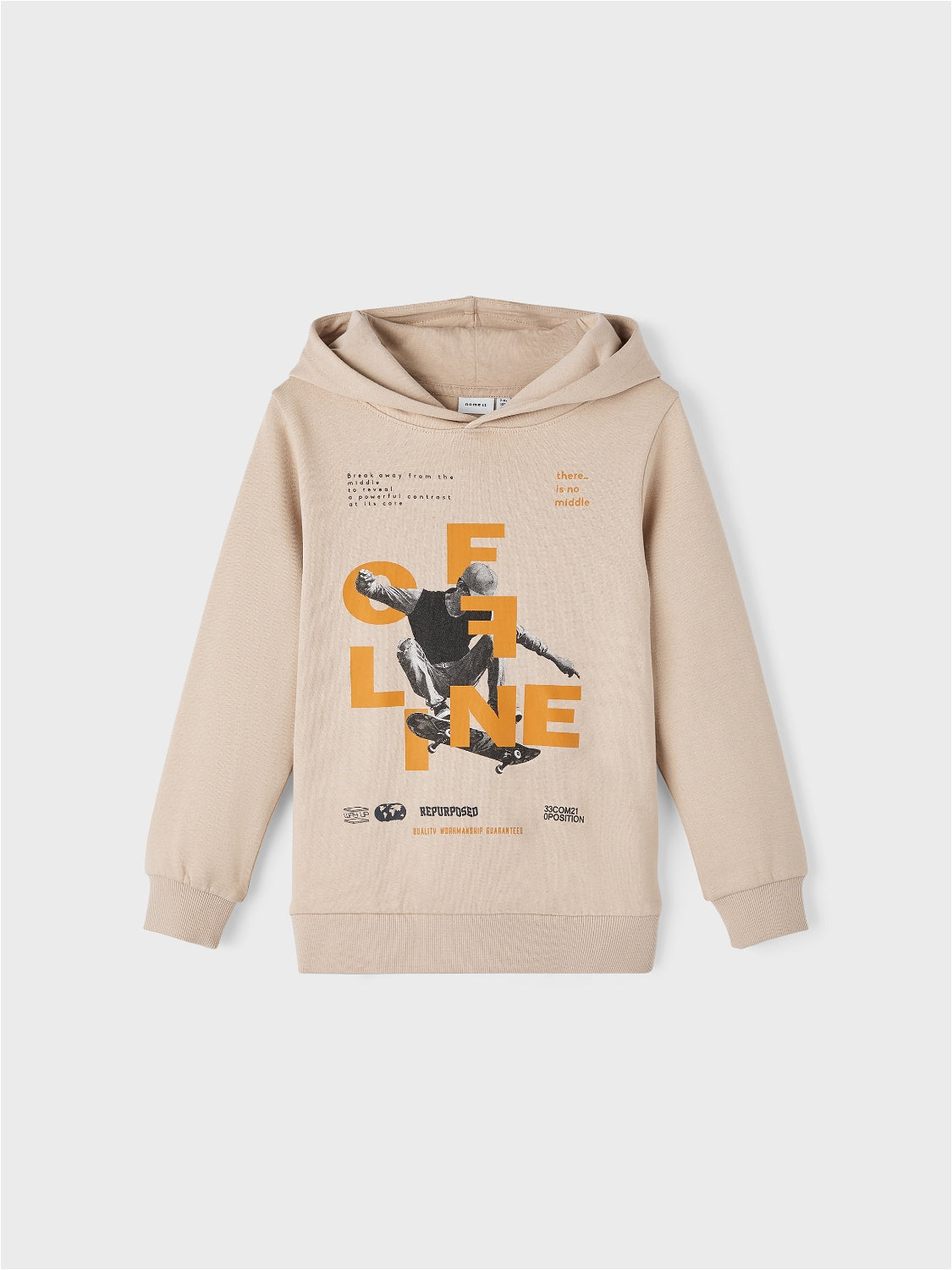 NKMODUNKE Sweatshirts - Oxford Tan