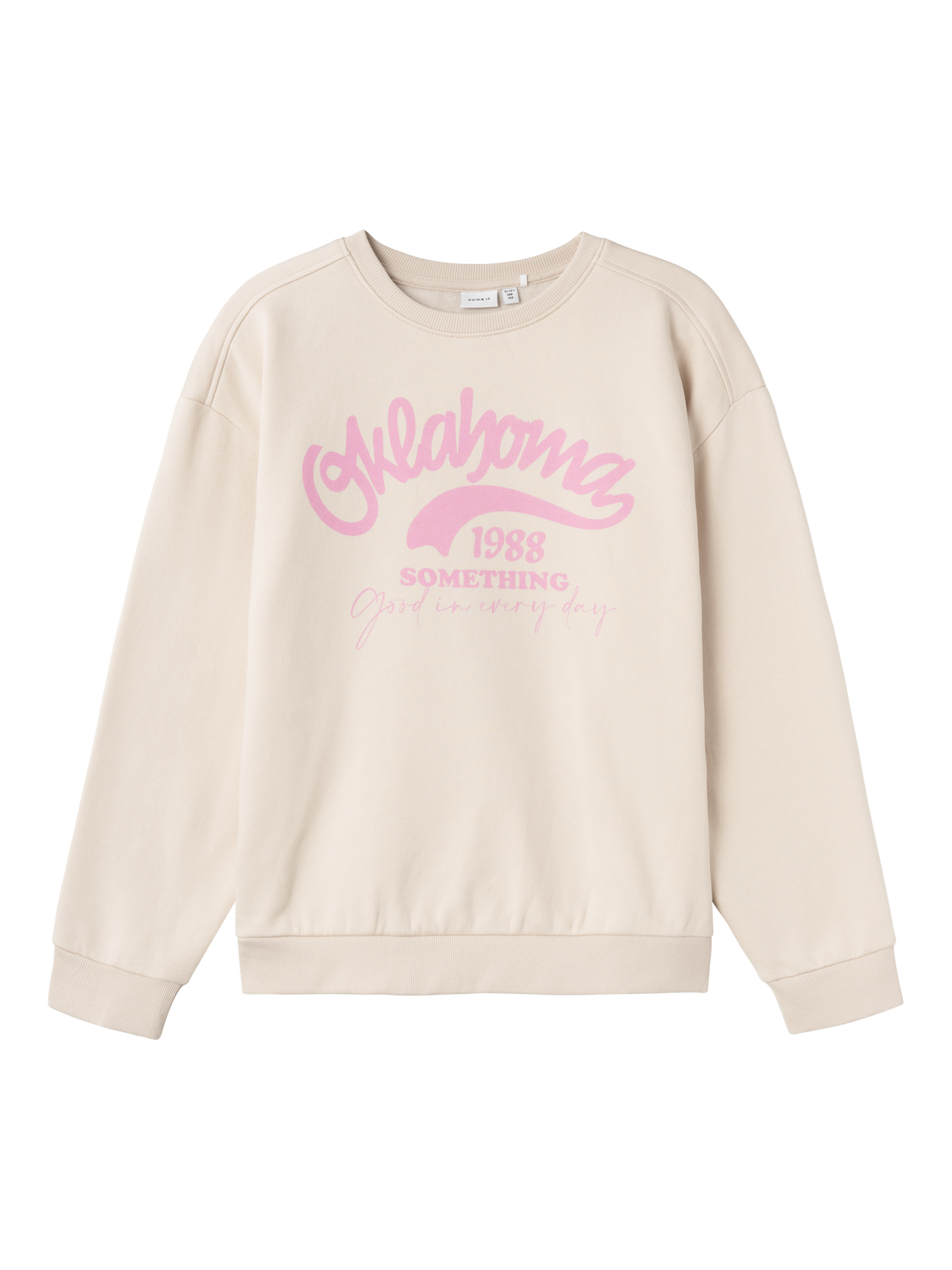NKFSYLVERA Sweatshirts - Oatmeal