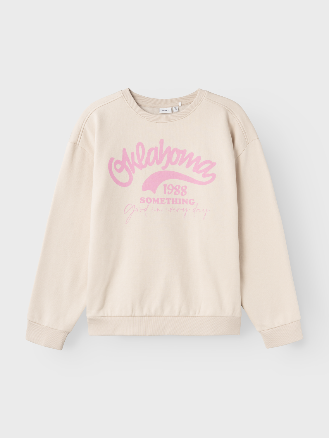 NKFSYLVERA Sweatshirts - Oatmeal