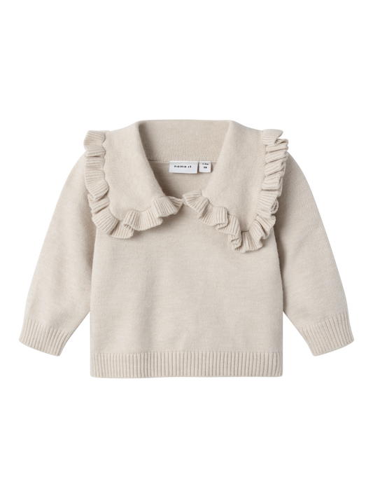 NBFROSABELL Knit - Peyote Melange