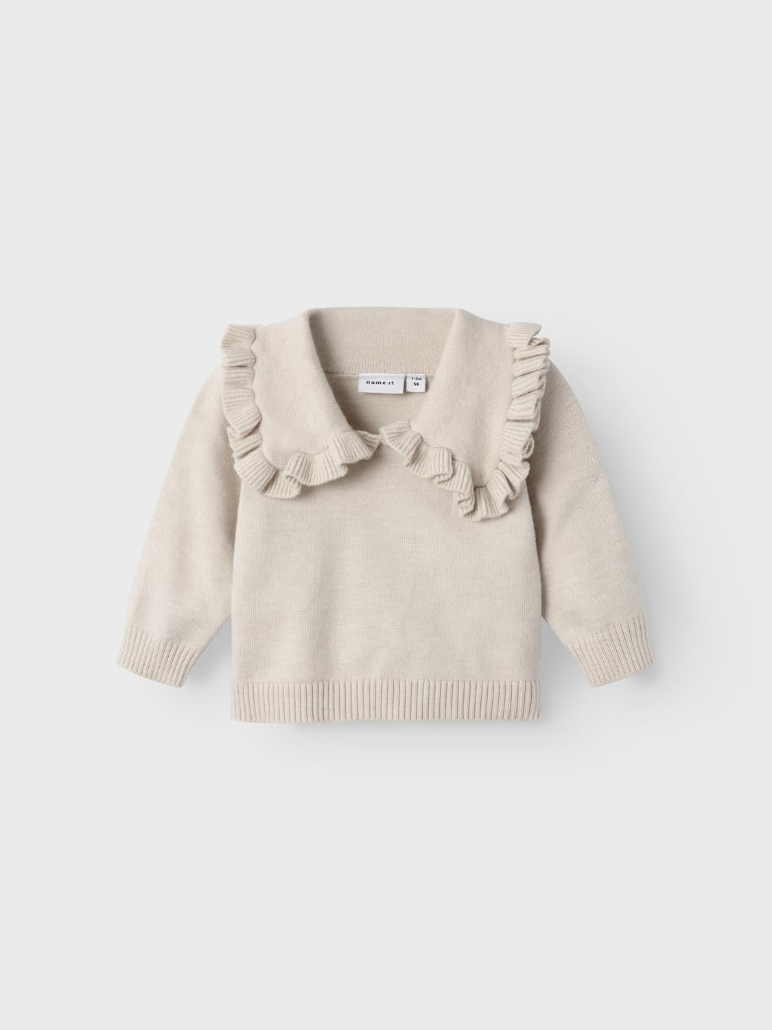 NBFROSABELL Knit - Peyote Melange