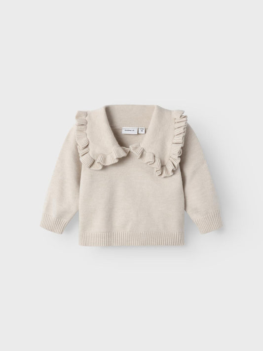 NBFROSABELL Knit - Peyote Melange