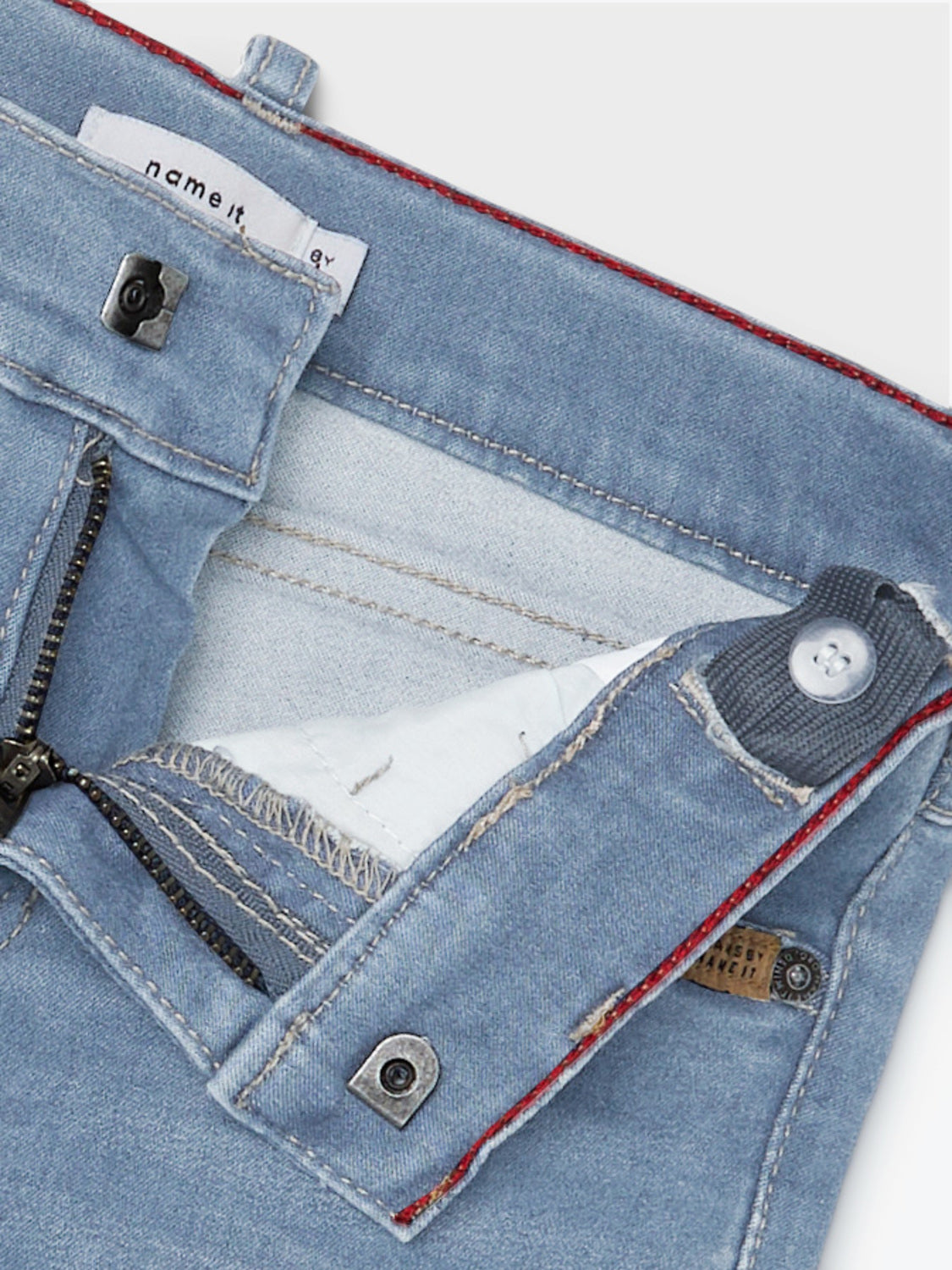 NKMTHEO Shorts - Light Blue Denim